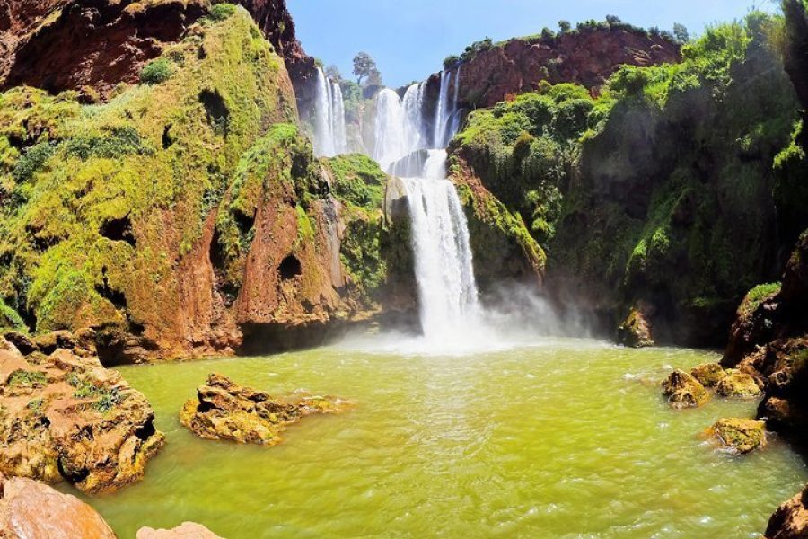 Ouzoud Waterfalls Guided Hike and Boat Trip