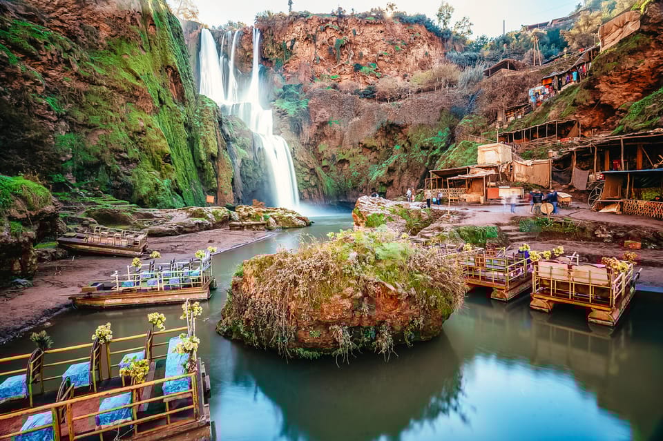 Ouzoud Waterfalls Guided Hike and Boat Trip