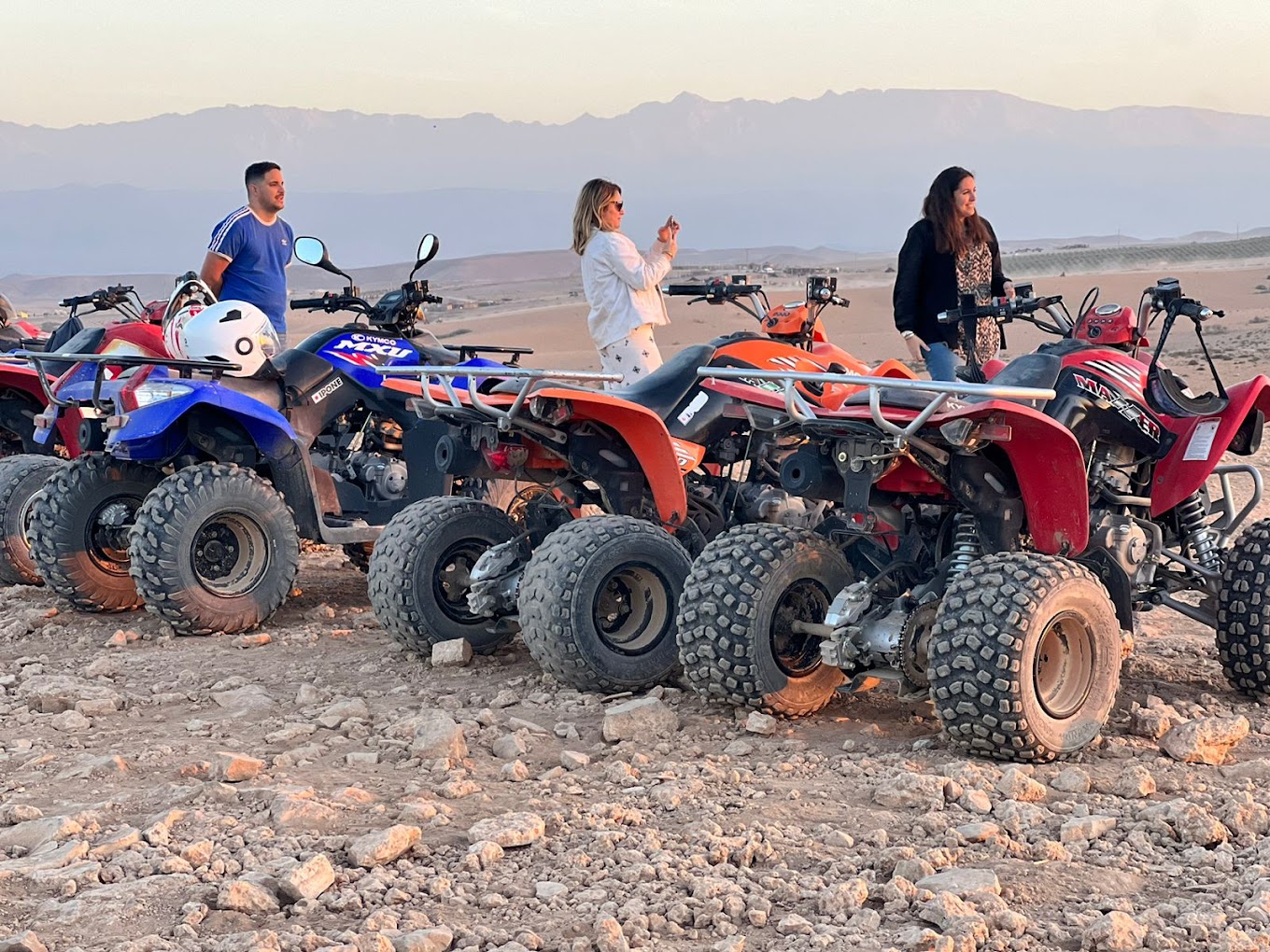 Agafay Desert Quad & Camel Rides with Dinner Show